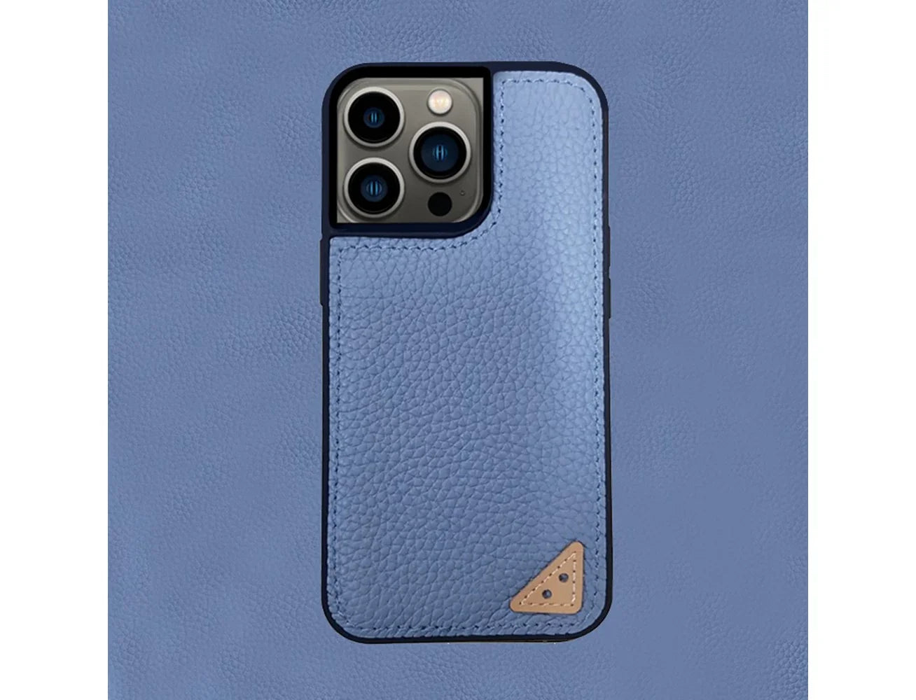 Melkco iPhone 13 Pro Ingenuity Series Premium Leather Cover - Grey - Tashqila Melkco iPhone 13 Pro Ingenuity Series Premium Leather Cover - Grey - Tashqila